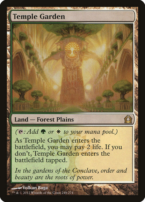 Temple Garden [Return to Ravnica] | Gear Gaming Bentonville