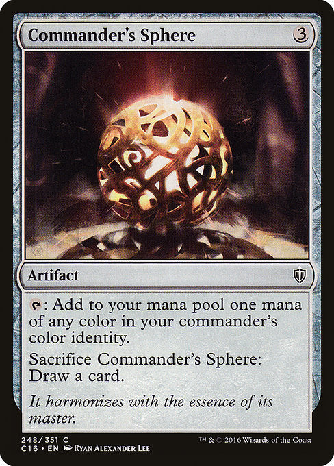 Commander's Sphere [Commander 2016] | Gear Gaming Bentonville