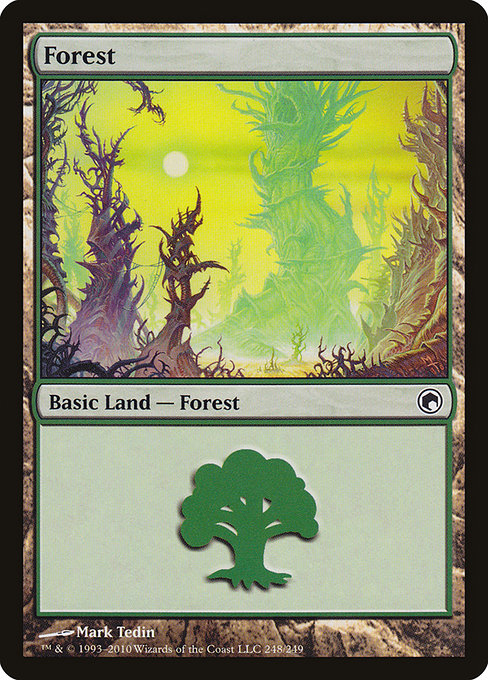 Forest (248) [Scars of Mirrodin] | Gear Gaming Bentonville