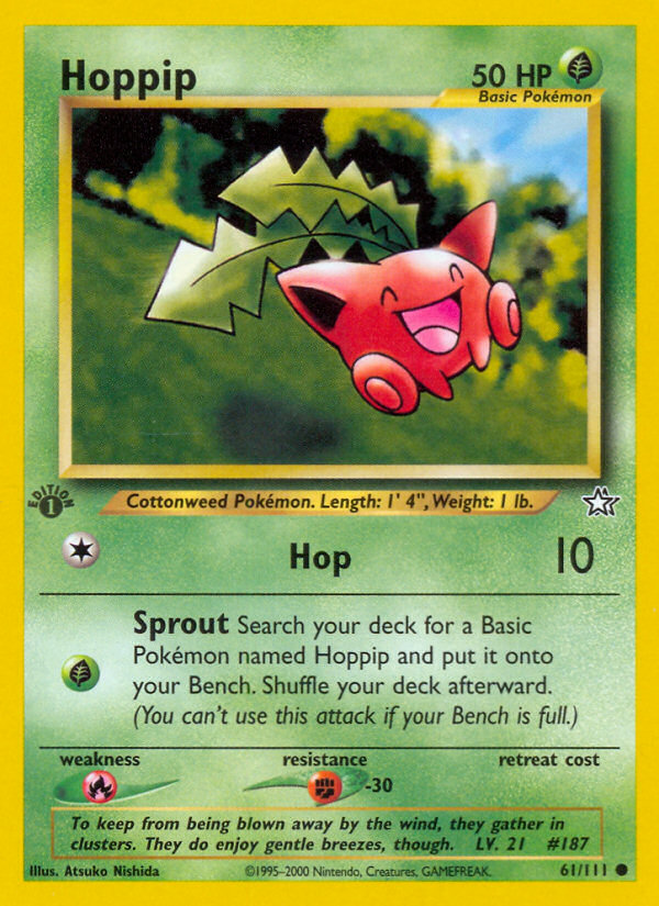 Hoppip (61/111) [Neo Genesis 1st Edition] | Gear Gaming Bentonville