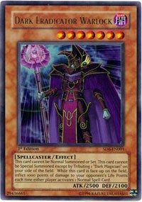 Dark Eradicator Warlock [Structure Deck: Spellcaster's Judgment] [SD6-EN001] | Gear Gaming Bentonville