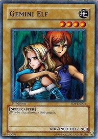 Gemini Elf [Structure Deck: Spellcaster's Judgment] [SD6-EN004] | Gear Gaming Bentonville