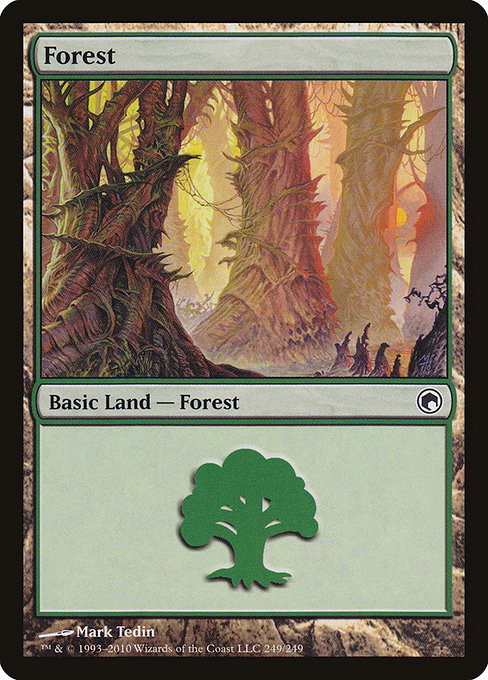 Forest (249) [Scars of Mirrodin] | Gear Gaming Bentonville