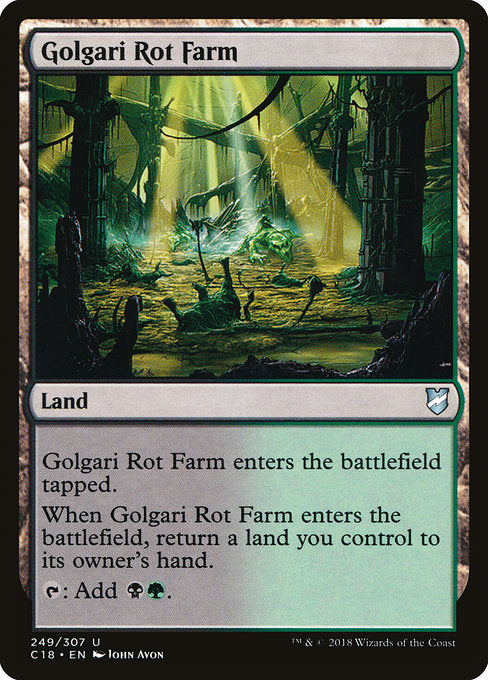 Golgari Rot Farm [Commander 2018] | Gear Gaming Bentonville