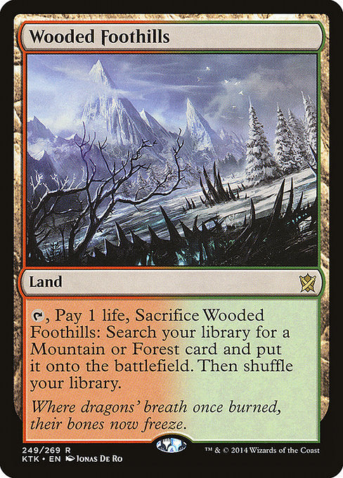 Wooded Foothills [Khans of Tarkir] | Gear Gaming Bentonville