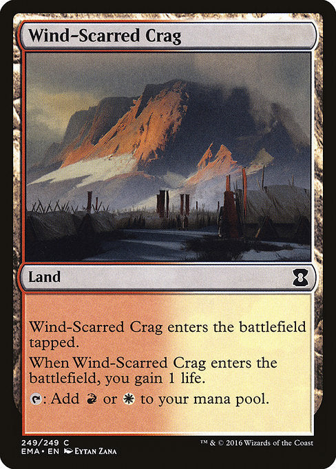 Wind-Scarred Crag [Eternal Masters] | Gear Gaming Bentonville