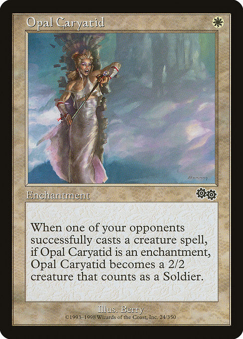 Opal Caryatid [Urza's Saga] | Gear Gaming Bentonville