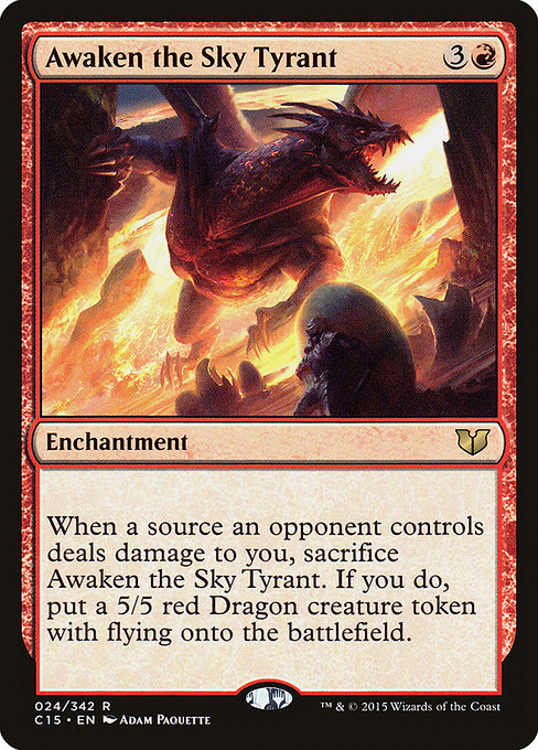 Awaken the Sky Tyrant [Commander 2015] | Gear Gaming Bentonville