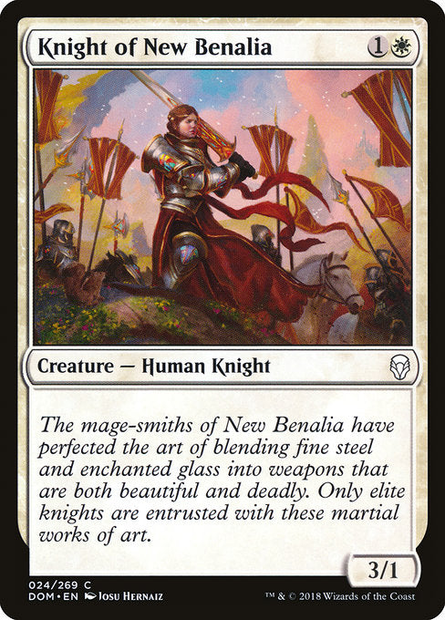 Knight of New Benalia [Dominaria] | Gear Gaming Bentonville