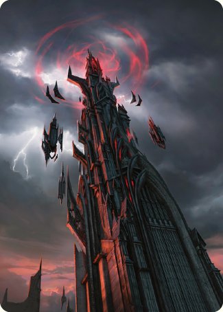 Barad-dur Art Card [The Lord of the Rings: Tales of Middle-earth Art Series] | Gear Gaming Bentonville