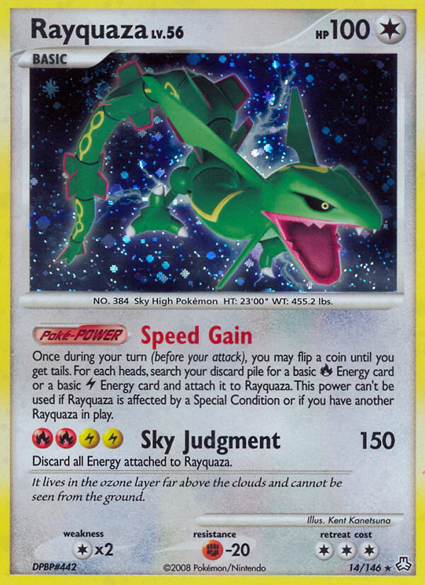 Rayquaza (14/146) [Diamond & Pearl: Legends Awakened] | Gear Gaming Bentonville