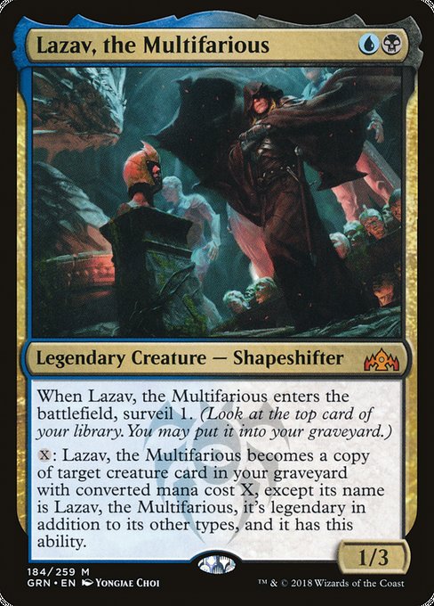 Lazav, the Multifarious [Guilds of Ravnica] | Gear Gaming Bentonville