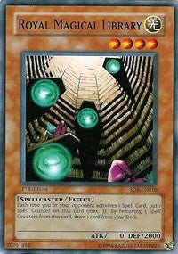 Royal Magical Library [Structure Deck: Spellcaster's Judgment] [SD6-EN010] | Gear Gaming Bentonville