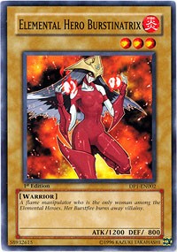 Elemental Hero Burstinatrix [Duelist Pack 1: Jaden Yuki] [DP1-EN002] | Gear Gaming Bentonville