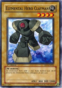 Elemental Hero Clayman [Duelist Pack 1: Jaden Yuki] [DP1-EN003] | Gear Gaming Bentonville