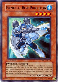 Elemental Hero Bubbleman [Duelist Pack 1: Jaden Yuki] [DP1-EN009] | Gear Gaming Bentonville