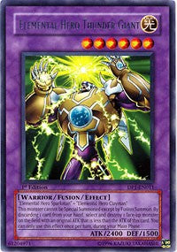 Elemental Hero Thunder Giant [Duelist Pack 1: Jaden Yuki] [DP1-EN011] | Gear Gaming Bentonville