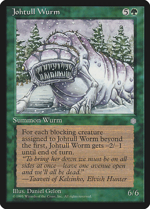 Johtull Wurm [Ice Age] | Gear Gaming Bentonville