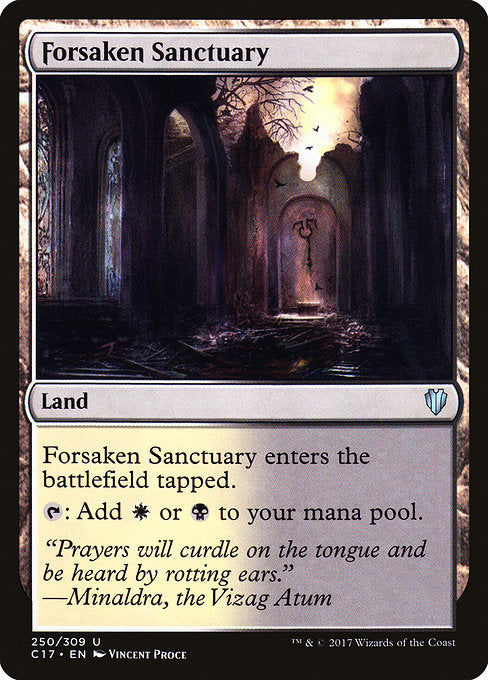 Forsaken Sanctuary [Commander 2017] | Gear Gaming Bentonville