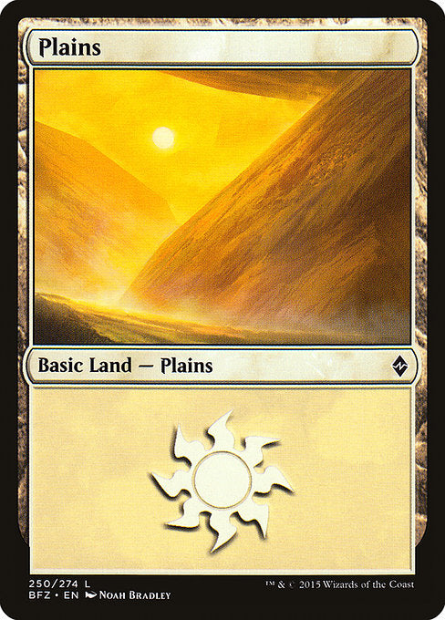 Plains (250) [Battle for Zendikar] | Gear Gaming Bentonville