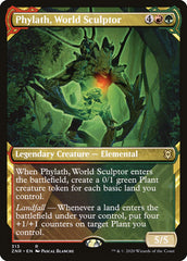 Phylath, World Sculptor (Showcase) [Zendikar Rising] | Gear Gaming Bentonville