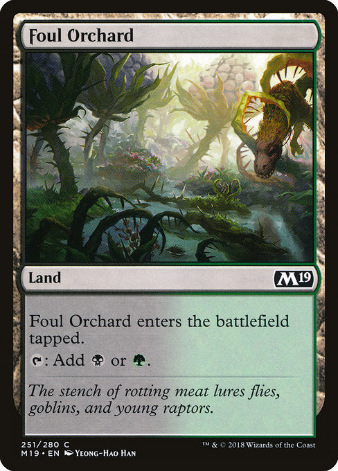 Foul Orchard [Core Set 2019] | Gear Gaming Bentonville