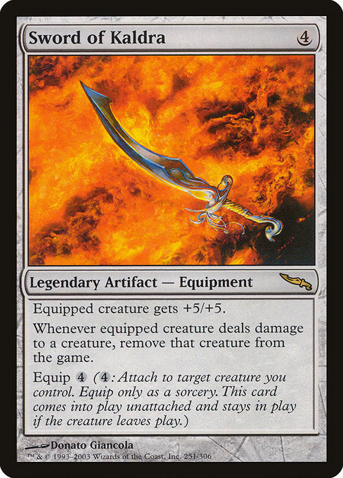 Sword of Kaldra [Mirrodin] | Gear Gaming Bentonville