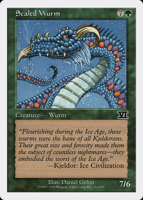 Scaled Wurm [Classic Sixth Edition] | Gear Gaming Bentonville