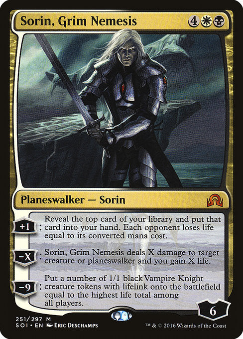 Sorin, Grim Nemesis [Shadows over Innistrad] | Gear Gaming Bentonville