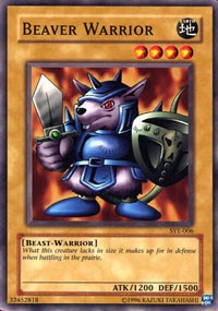 Beaver Warrior [Starter Deck: Yugi Evolution] [SYE-006] | Gear Gaming Bentonville