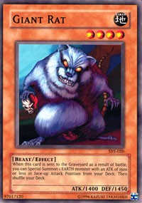 Giant Rat [Starter Deck: Yugi Evolution] [SYE-020] | Gear Gaming Bentonville