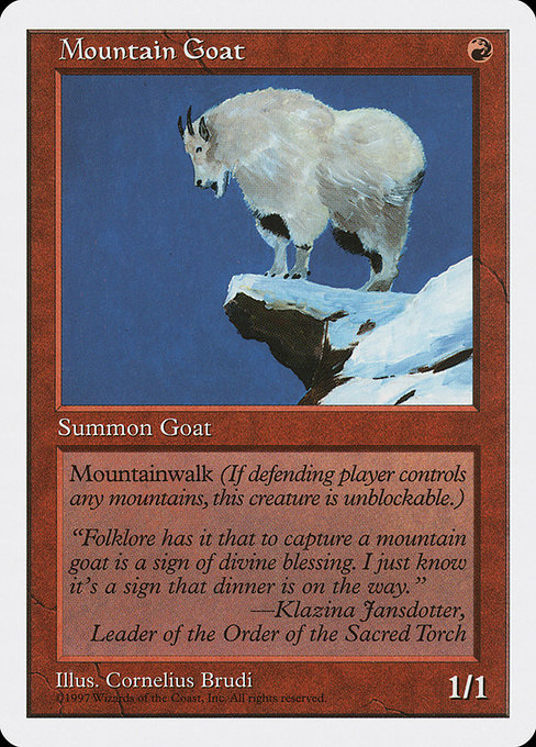 Mountain Goat [Fifth Edition] | Gear Gaming Bentonville