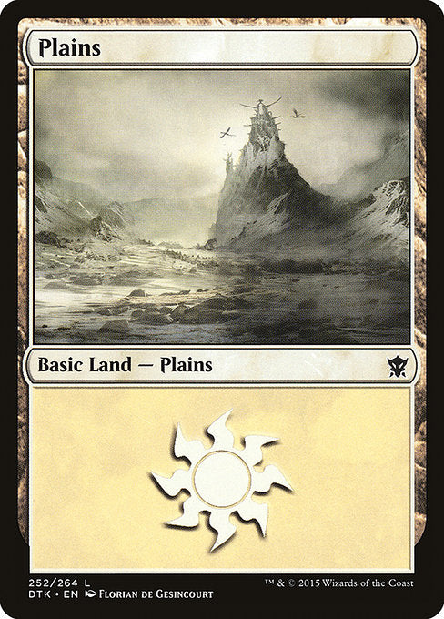 Plains (252) [Dragons of Tarkir] | Gear Gaming Bentonville