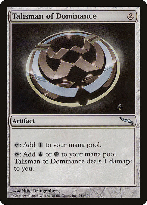 Talisman of Dominance [Mirrodin] | Gear Gaming Bentonville