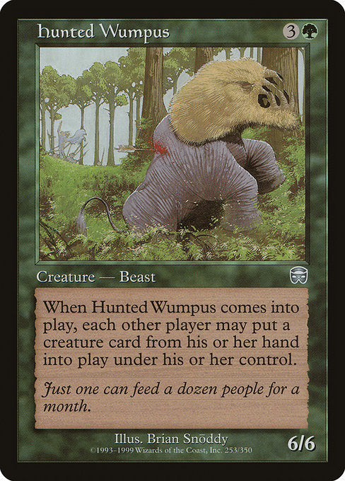 Hunted Wumpus [Mercadian Masques] | Gear Gaming Bentonville