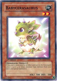 Babycerasaurus [Power of the Duelist] [POTD-EN022] | Gear Gaming Bentonville