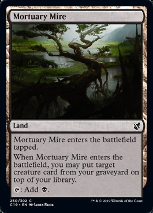 Mortuary Mire [Commander 2019] | Gear Gaming Bentonville