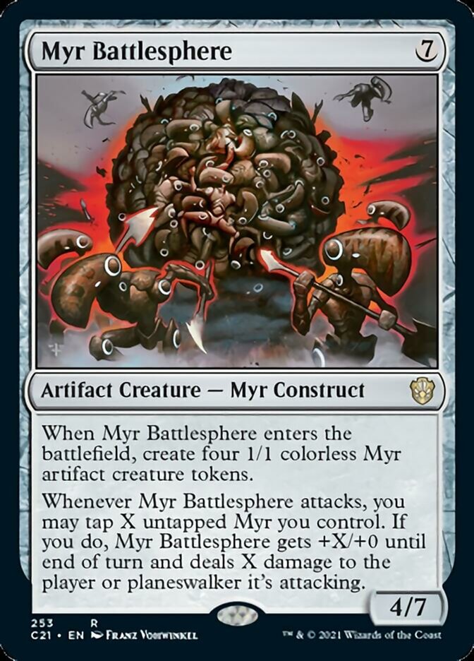 Myr Battlesphere [Commander 2021] | Gear Gaming Bentonville