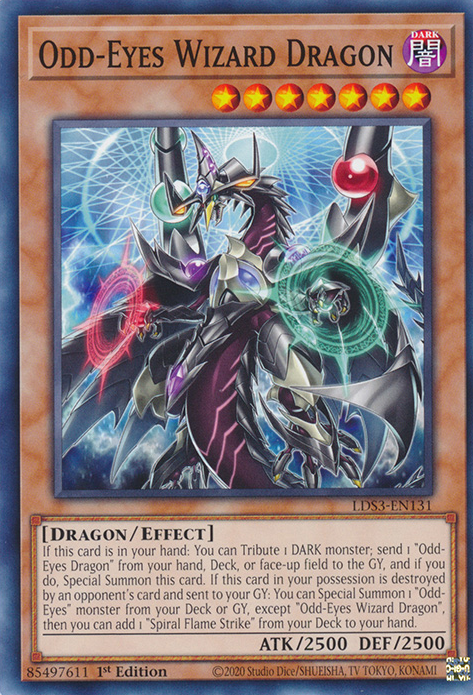 Odd-Eyes Wizard Dragon [LDS3-EN131] Common | Gear Gaming Bentonville