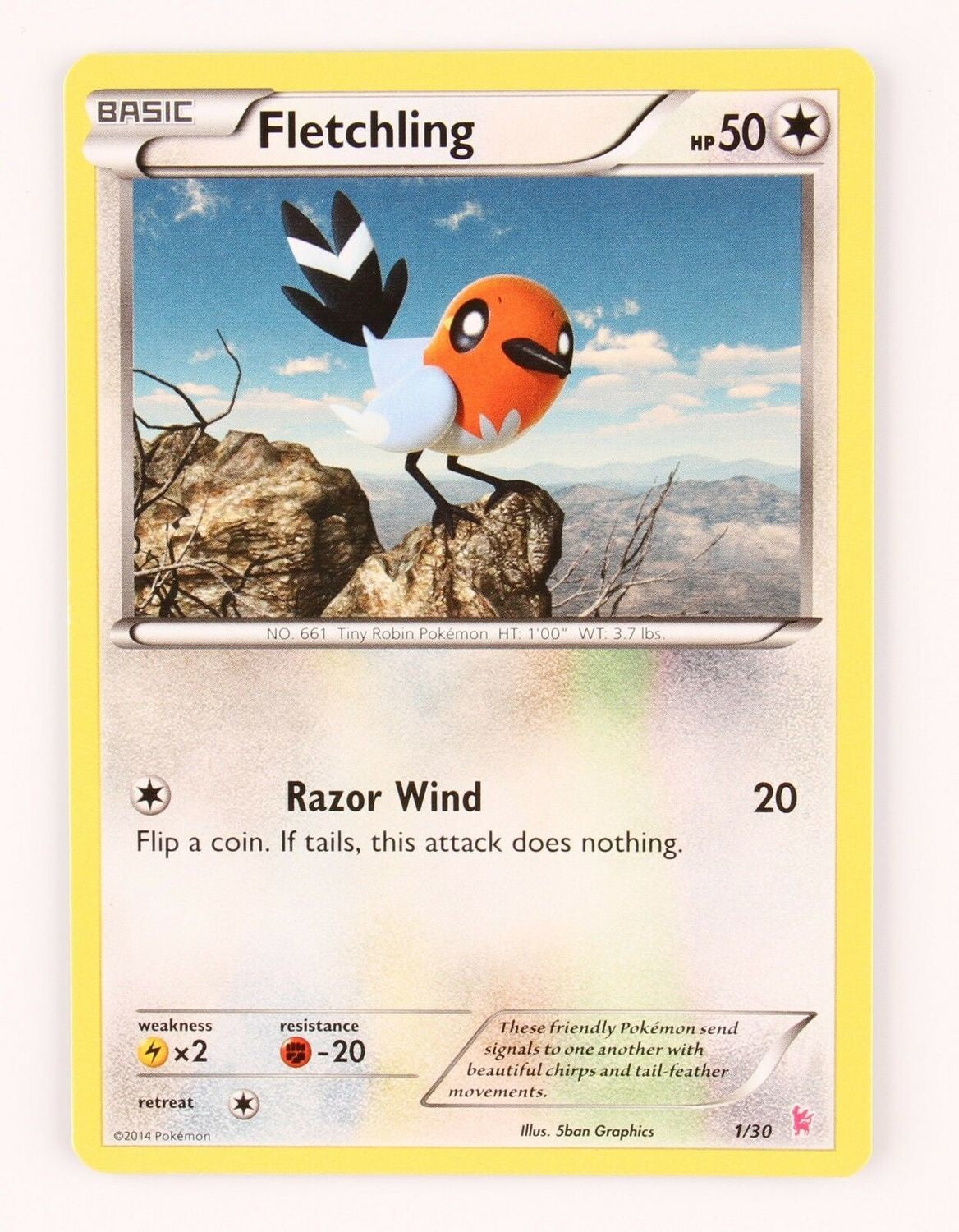 Fletchling (1/30) [XY: Trainer Kit - Sylveon] | Gear Gaming Bentonville