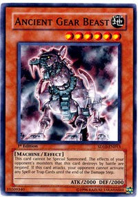 Ancient Gear Beast [Structure Deck: Machine Re-Volt] [SD10-EN013] | Gear Gaming Bentonville