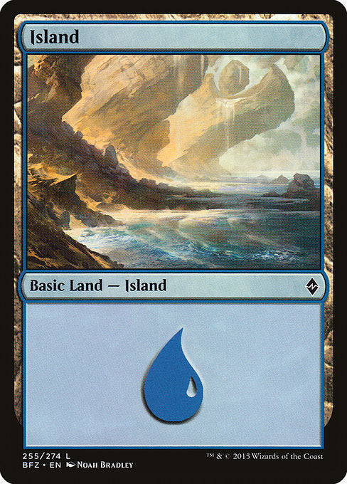 Island (255) [Battle for Zendikar] | Gear Gaming Bentonville