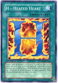 H - Heated Heart [Duelist Pack 3: Jaden Yuki 2] [DP03-EN016] | Gear Gaming Bentonville