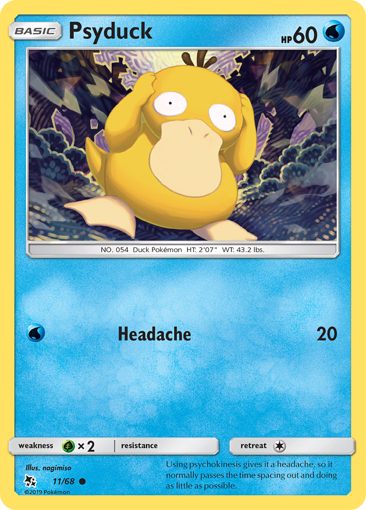 Psyduck (11/68) [Sun & Moon: Hidden Fates] | Gear Gaming Bentonville