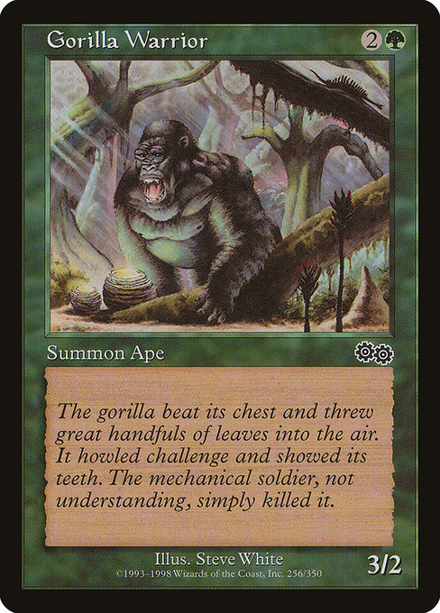 Gorilla Warrior [Urza's Saga] | Gear Gaming Bentonville