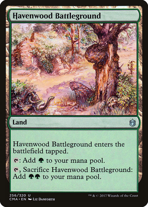 Havenwood Battleground [Commander Anthology] | Gear Gaming Bentonville