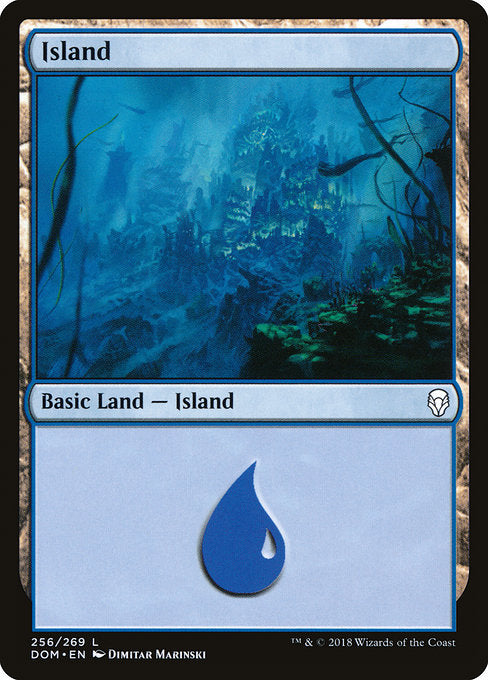 Island (256) [Dominaria] | Gear Gaming Bentonville