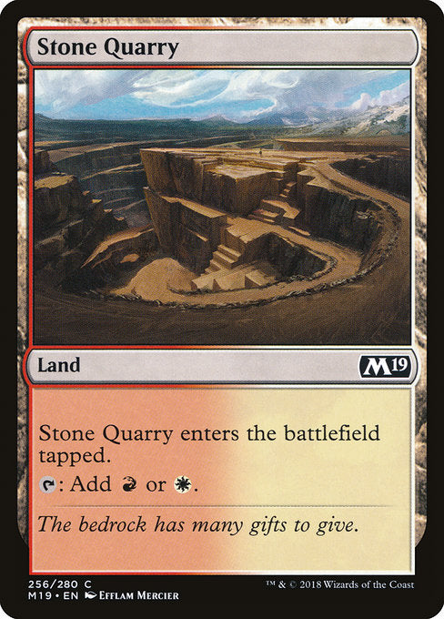 Stone Quarry [Core Set 2019] | Gear Gaming Bentonville