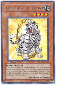 Crystal Beast Topaz Tiger [Force of the Breaker] [FOTB-EN004] | Gear Gaming Bentonville