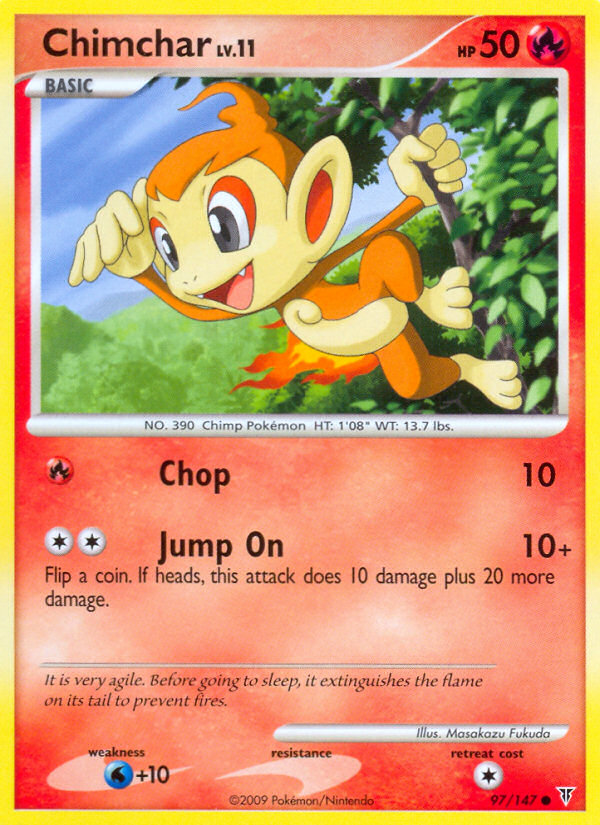 Chimchar (97/147) [Platinum: Supreme Victors] | Gear Gaming Bentonville